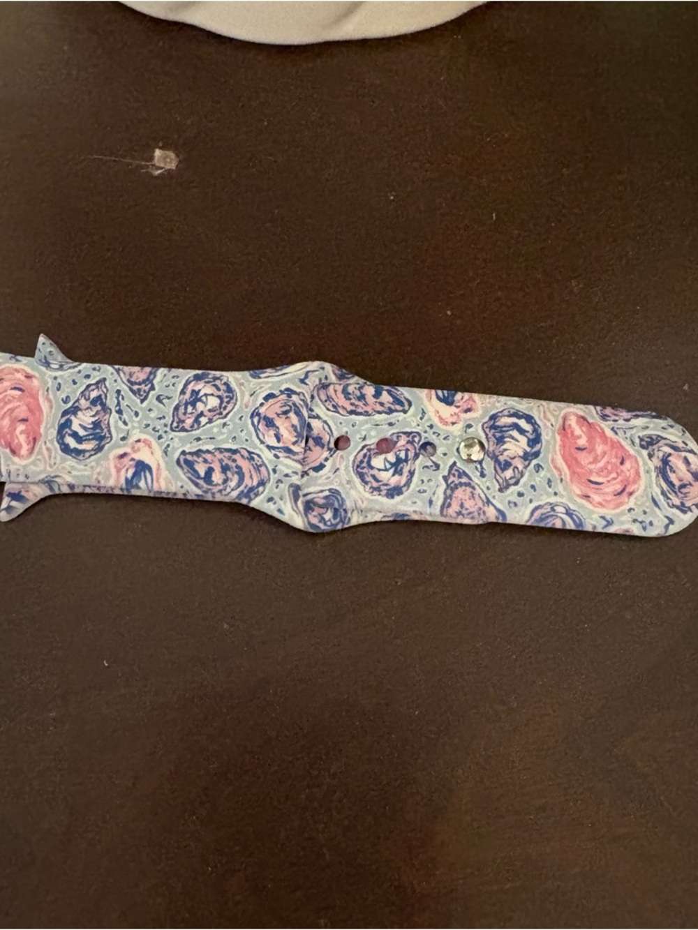 Simply Southern Floral Leather Watch Band in Pink & Blue
